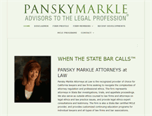 Tablet Screenshot of panskymarkle.com